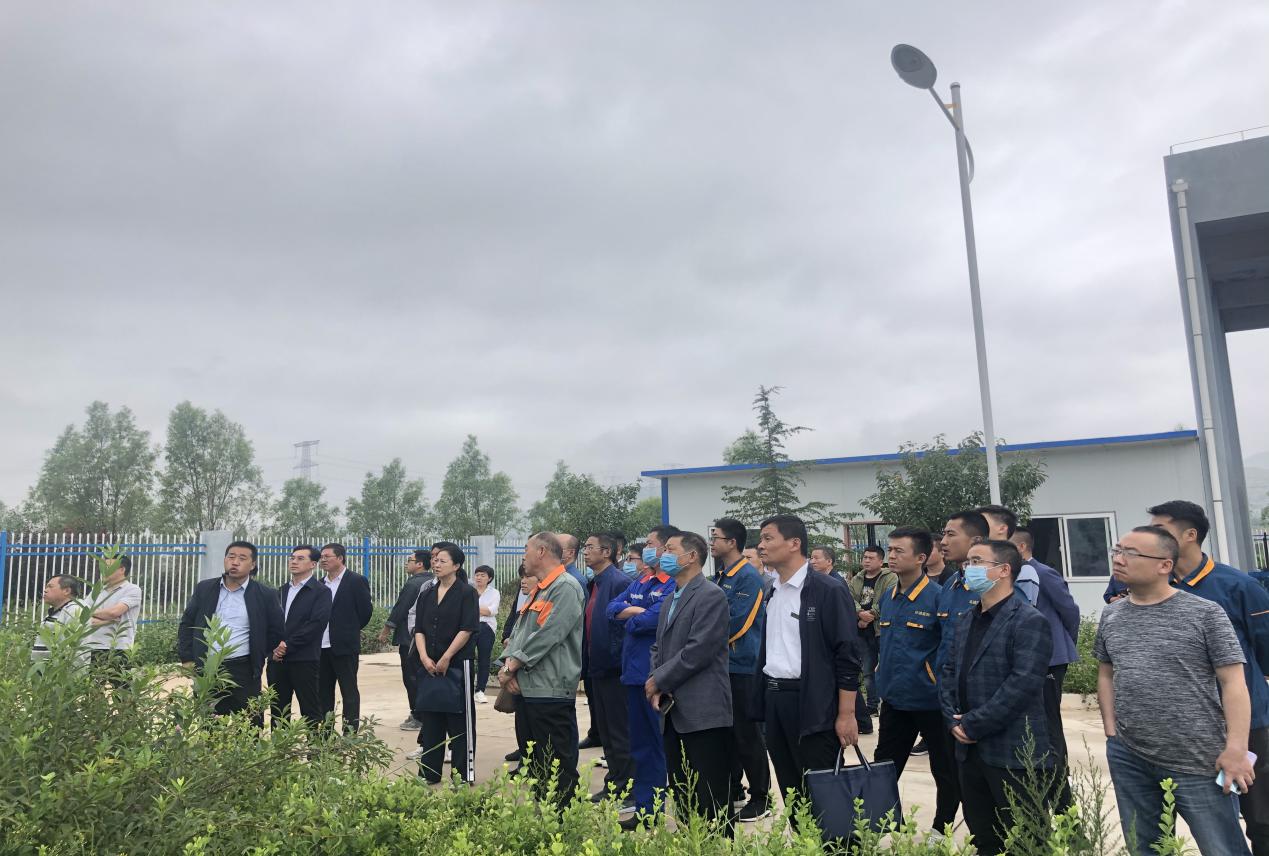 园区管委会副主任何浩强一行参观 平凉泓源城东污水处理公司(图2) 园区管委会副主任何浩强一行参观 平凉泓源城东污水处理公司(图2)
