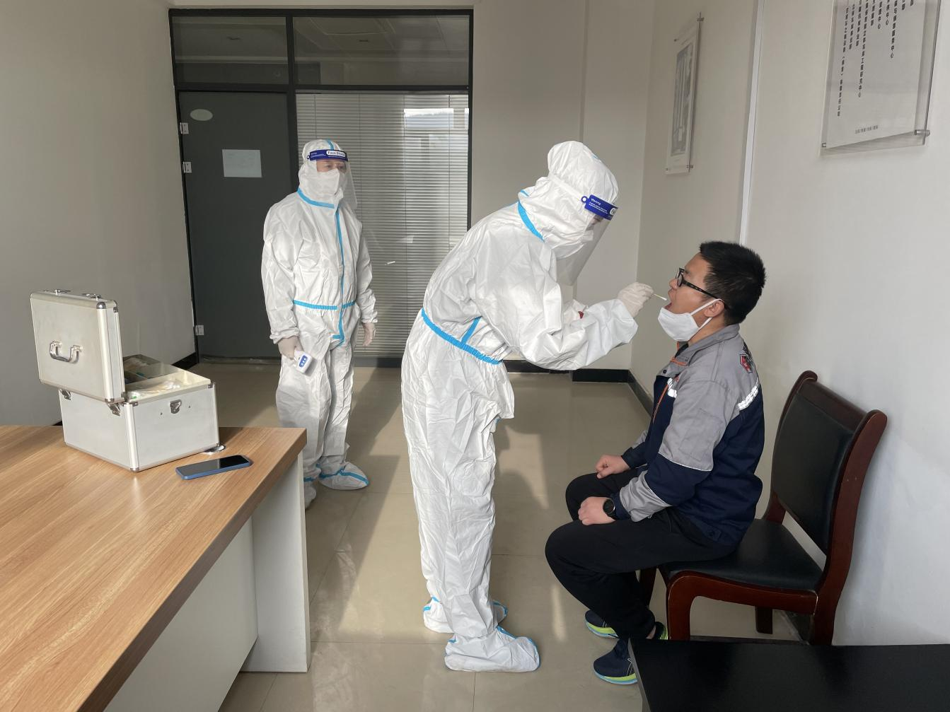 时博官方网站_时博（中国）一站式服务官网开展疫情防控应急演练(图3)