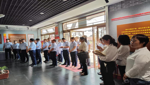 同心庆七一 喜迎二十大——时博官方网站_时博(中国)一站式服务官网开展红色教育主题党日活动(图2) 同心庆七一 喜迎二十大——时博官方网站_时博(中国)一站式服务官网开展红色教育主题党日活动(图2)